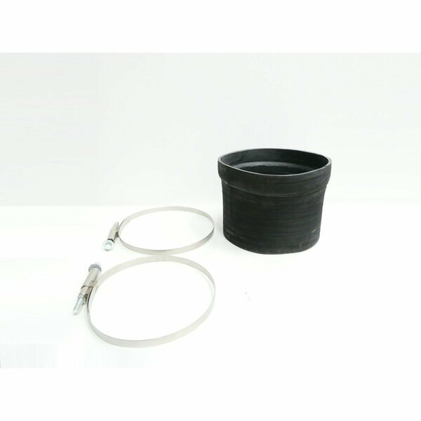 Elasto-Valve Rubber Products RUBBER EXPANSION JOINT SLEEVE 12-3/4IN - 11-3/4IN X 10IN LENGTH PIPE COUPLING 1000322